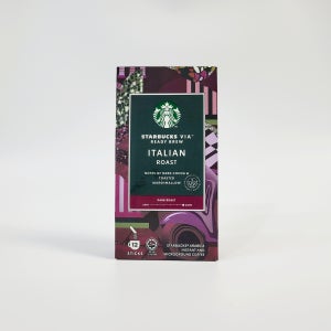 스타벅스 비아 이탈리안 1BOX(12개입) VIA 다크로스트 스틱커피 인스턴트 블랙
