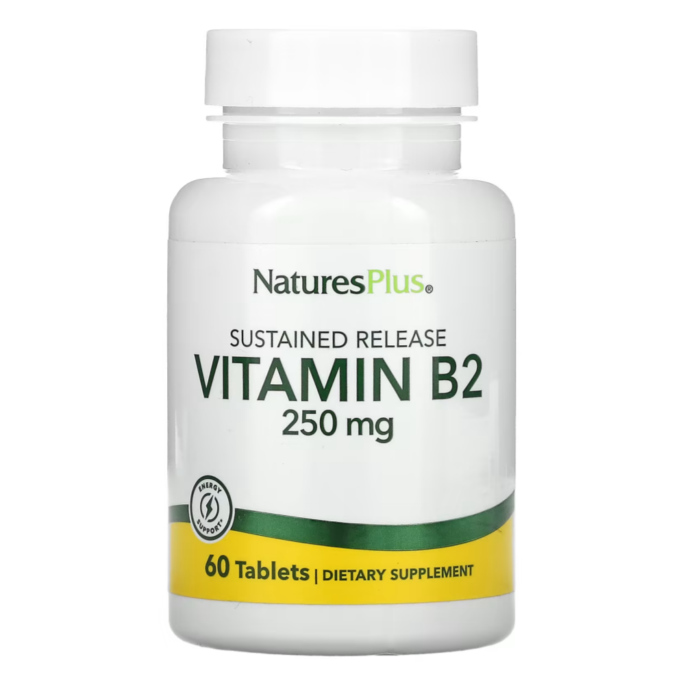 <b>네이처스플러스 비타민B2</b> 리보플라빈 250mg 60정