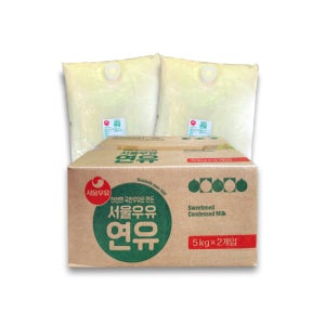 [서울우유] 연유10kg 카페전용1박스 [5kgx2ea]