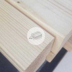 우드창고 가문비나무 60각 구조재 60X60X3600mm 스프러스 목조주택 건축자재