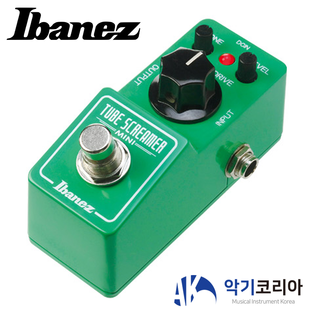 Ibanez 아이바네즈 TSMINI 오버드라이브 페달 이펙터 튜브 스크리머 미니