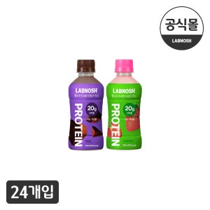 랩노쉬 프로틴드링크 미니 260ml 24개입 (카카오/바나나/쿠앤크/메론/스트로베리)