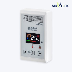 써브텍 IOT 와이파이 디지털 온도조절기 전기온돌판넬 난방필름 조절기 4kw (화이트)