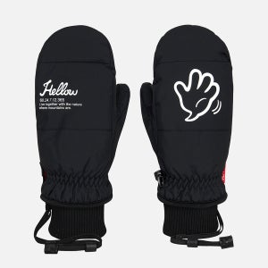 헬로우 스노우보드 장갑 2526 Hellow SOFT MITT BLACK 글러브