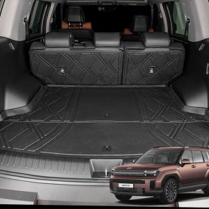 싼타페 MX5 TPE 트렁크매트 2열 등받이 5인승 용품