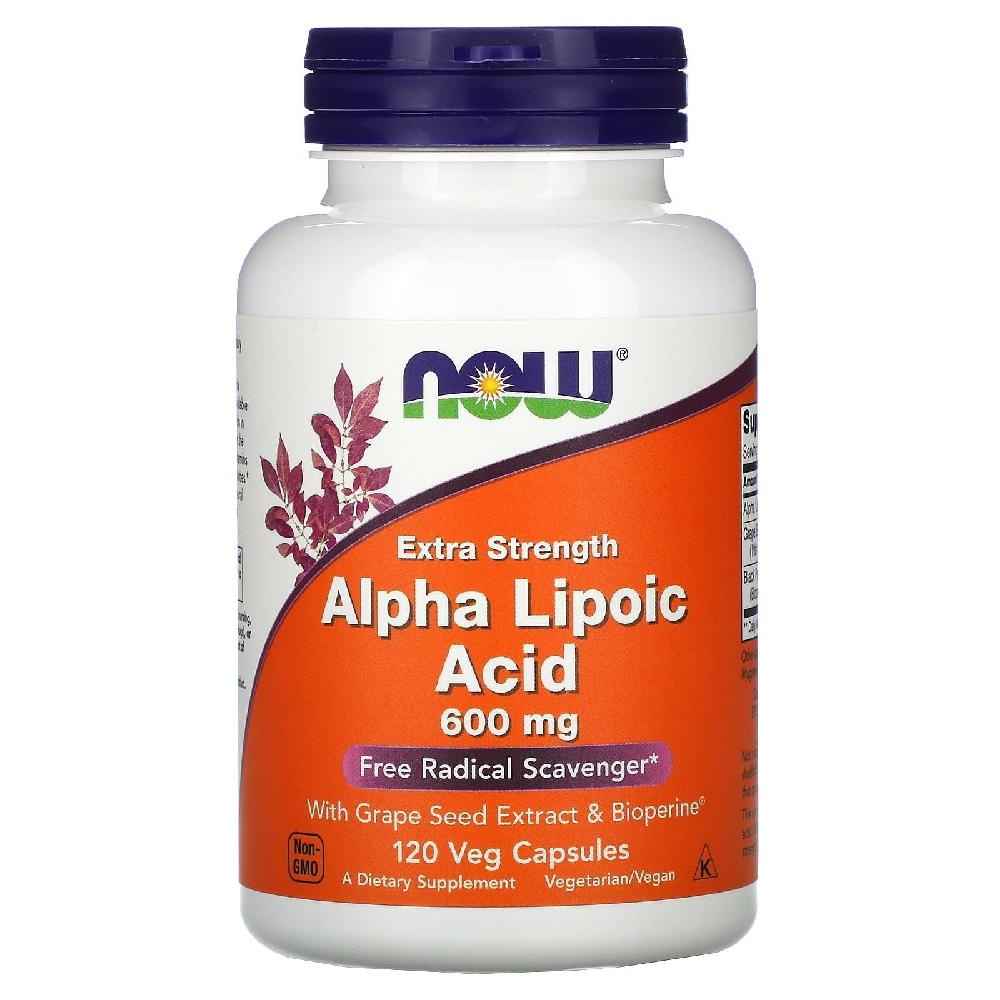 나우푸드 알파리포산 600mg 120캡슐 R 리포산 Alpha Lipoic Acid