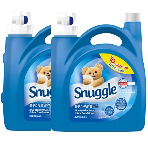 스너글 초고농축 섬유유연제 블루스파클 플러스 5.5L x 2개 /섬유탈취제
