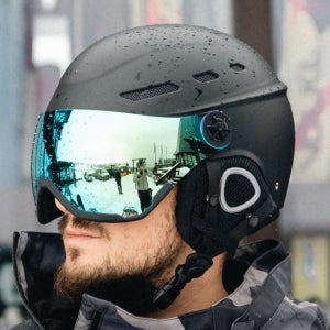 톰디어 고글 탈부착 스노우 보드 스키 헬멧