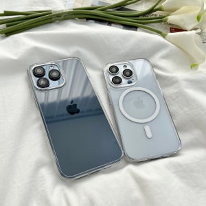 초특가 크리스탈터치 아이폰 하이브리드 PC-TPU 케이스 투명, 아이폰15 프로 맥스