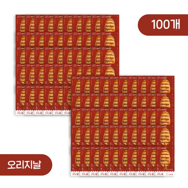 열두닭 오븐구이 오리지널맛 닭가슴살 100g 100팩