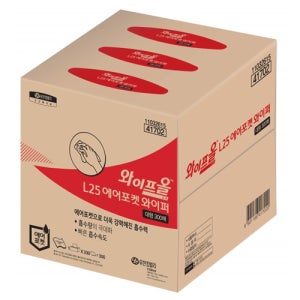 유한킴벌리 와이퍼올 L25 에어포켓 와이퍼 YK-41702 YK-41703 YK-41704 YK-41705 YK-41706