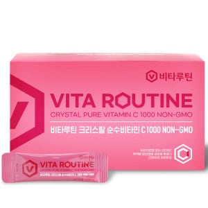 5+1 비타루틴 크리스탈 순수 비타민C 1000mg x 100포 NONGMO