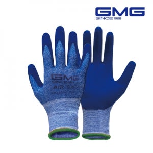 GMG 에어 그립 장갑 쿨소재 샌디 라텍스 코팅 미끄럼방지 작업 글러브 KR-L2001A