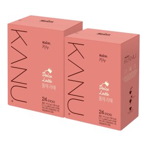 맥심 카누 돌체 라떼 24T x 2개