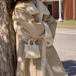 (MADE) 리버시블 소프트 숏 무스탕 & 하프 무스탕 자켓 울 코트 ct1609