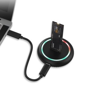 SSD외장하드케이스 USB C타입 포터블 nvme M2 썬더볼트외장하드 RNX1347
