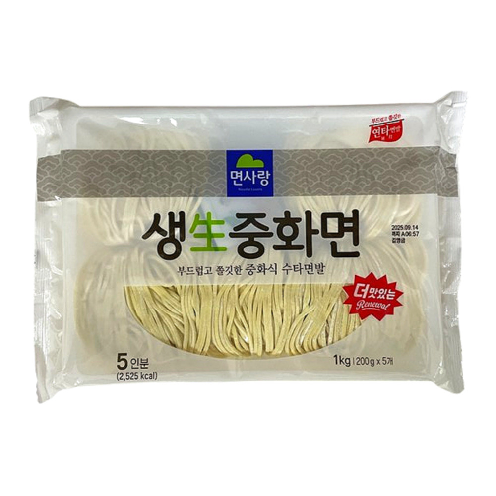 면사랑 볶음짬뽕면 제품 이미지