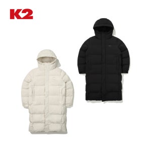 K2 공용 덕 다운 오리털 롱 패딩