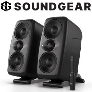 IK Multimedia iLoud MTM Black 아이라우드 MTM 고해상도 컴팩트 모니터 스피커 (1조)