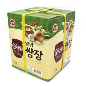 순창궁 양념 쌈장 14kg [ 맛있는 쌈장 대용량 업소용 지함 고기집 고기쌈 쌈 식자재 ]