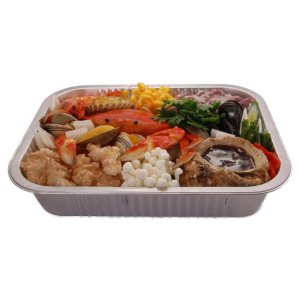 삼아 친환경 알루미늄 직화 일회용기 은박 냄비 구이판 5EA 캠핑 자취 부대찌개 밀푀유나베 밀키트 전골