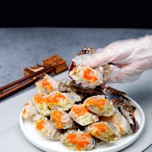 K꽃게 어부가 직접 판매하는 손질 절단 꽃게 1kg 급냉