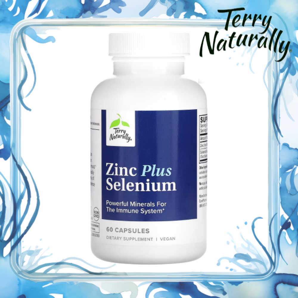 <b>테리내추럴리</b> 셀레늄 아연 60캡슐 이뮨 200mcg