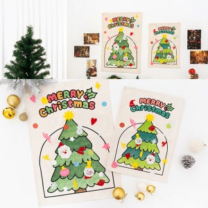 (행사)크리스마스장식 벽트리포스터 미니트리 트리만들기