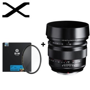보이그랜더 녹턴 35mm F0.9 ASP 후지 X + B+W Basic 62mm