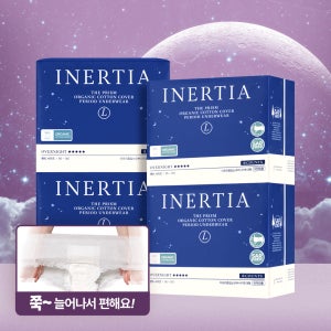 [4700만장 완판템] [4팩] 이너시아 더프리즘 입는 오버나이트 8p