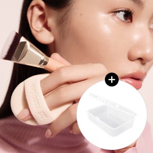 [진정 맑은 커버]더툴랩 초밀착 커버 듀오 쿠션 파운데이션 (브러쉬1개+퍼프2개+전용케이스 증정)