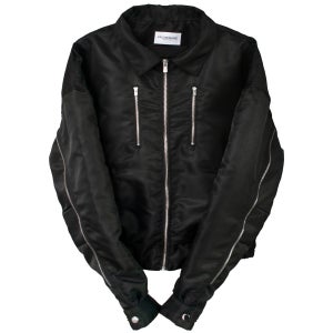 남자 나일론 겨울 안감 고프코어룩 유틸리티 자켓 항공점퍼 봄버자켓 MA1 블루종