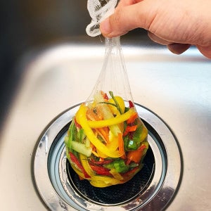 워너홈 싱크대 음식물 생분해 거름망 옥수수전분 음쓰망 음쓰백 100매