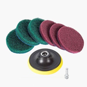 전동 드릴 청소솔 패드 청소탭 욕실 바닥 타일