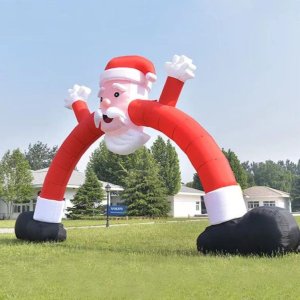 대형 산타풍선 카페 식당 행사용 크리스마스 장식 소품 5m