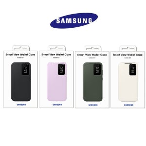 삼성 정 품 갤럭시 S23 스마트뷰 커버 월렛 지갑 케이스 EF-ZS911C/S