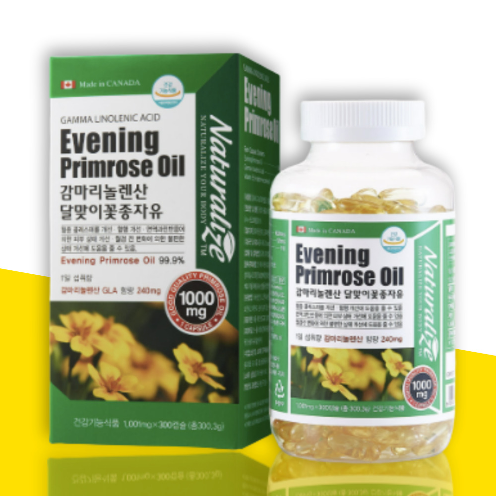 <b>달맞이꽃종자추출물</b> PMS영양제 달맞이종자유 5개월분