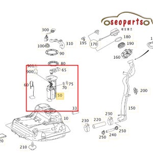 벤츠 연료펌프 W245 B200 (신품/압력센서미포함) 1694700894 1694700400