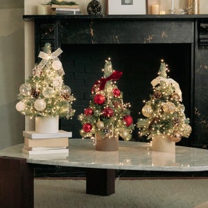 [단독] 크리스마스트리 미니트리 풀세트 오너먼트 전구 풀세트 트윙클 1+1