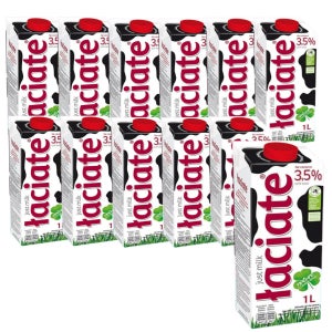 폴란드 수입 멸균우유 와치아테 3.5% 1000ml 12입