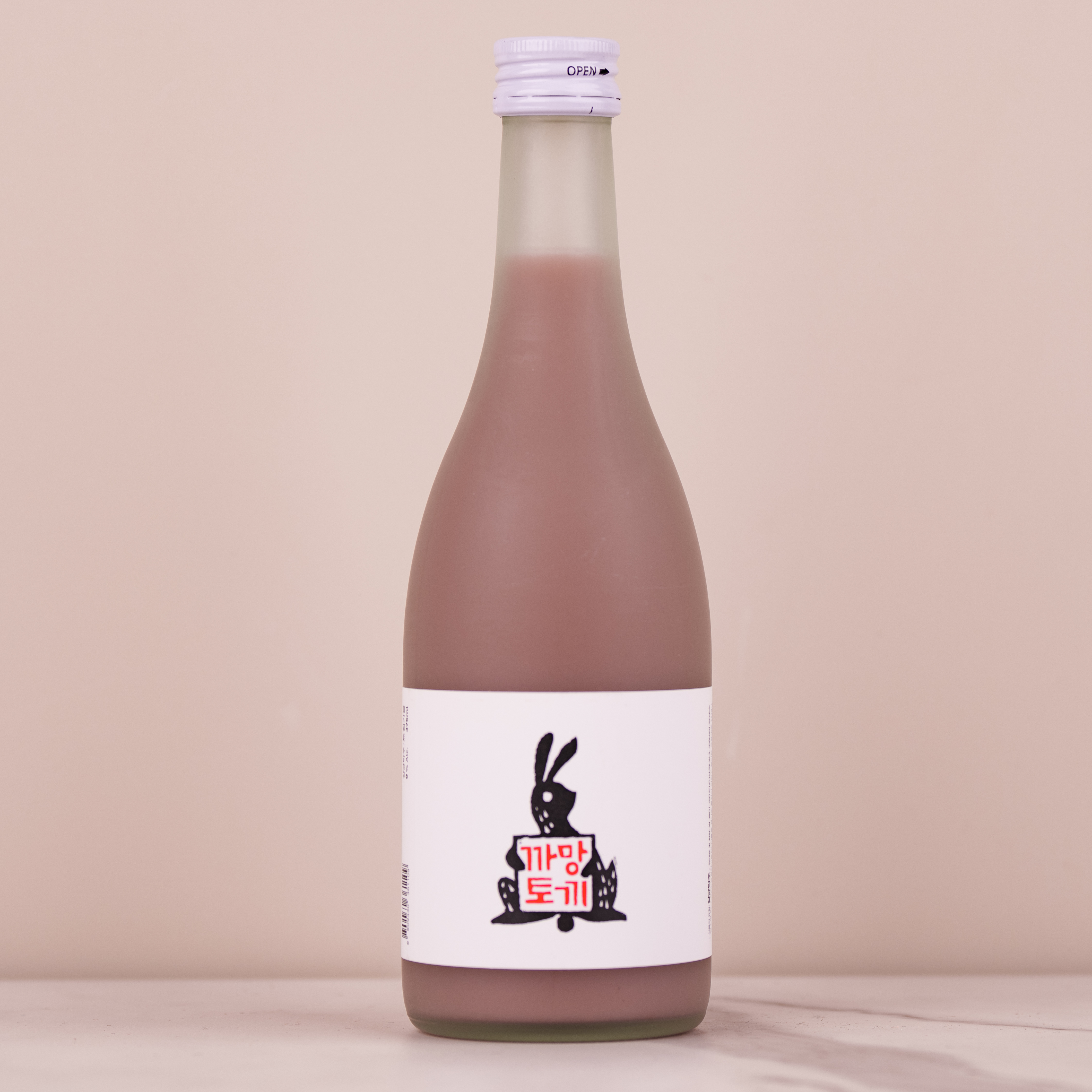 술샘 까망토끼 9도 375ml 살균 탁주 흑미쌀 검은 술 막걸리
