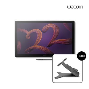 와콤 신티크 프로 22 DTH-227 WACOM 액정타블렛 보호필름부착옵션