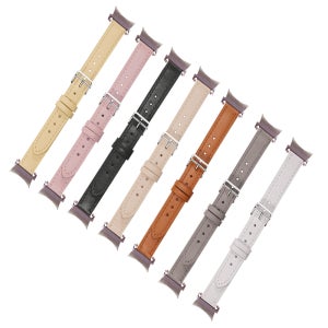 갤럭시워치4 날개형 슬림 가죽 파스텔 패션 데일리 시계줄 스트랩 밴드 줄 40MM 44MM 42MM 46MM