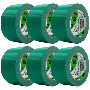 신흥 면테이프 청테이프 칼라 천면테이프 25M 6개