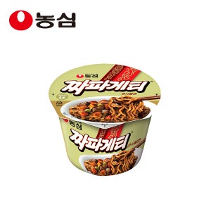 농심 짜파게티 큰사발 123g 컵라면 짜장라면