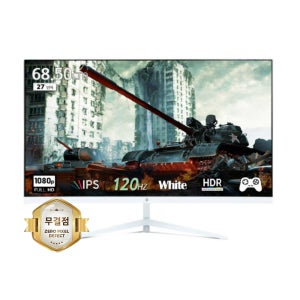 픽셀아트 PIXELART PA2740W 화이트 120Hz FHD IPS 27형 모니터 무결점
