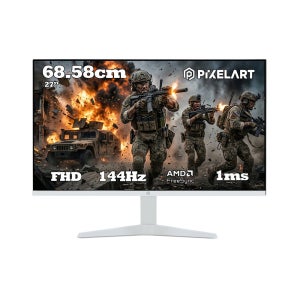 픽셀아트 PIXELART PA2740W 화이트 144Hz FHD IPS 27형 모니터 무결점
