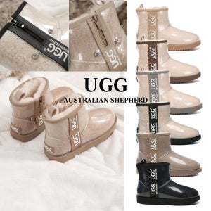 [국내배송] 호주 어그 클리어 지퍼 부츠 투명 방수 호주어그부츠