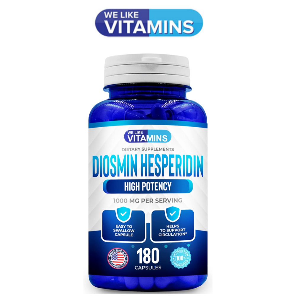 디오스민 헤스페리딘 1,000mg 180캡슐 <b>위라이크비타민</b> 고함량 효과