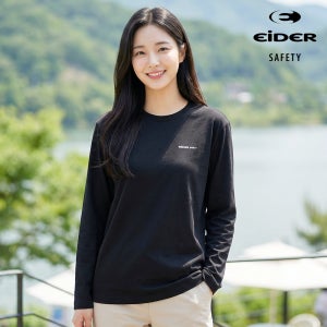 아이더 세이프티 긴팔티셔츠 여성 남성 봄 로고 등산티셔츠